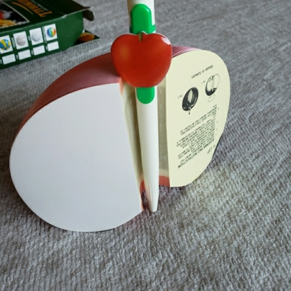 Vintage Die-cut Memo Pad Memo ball - Apple - Picture 10 of 11